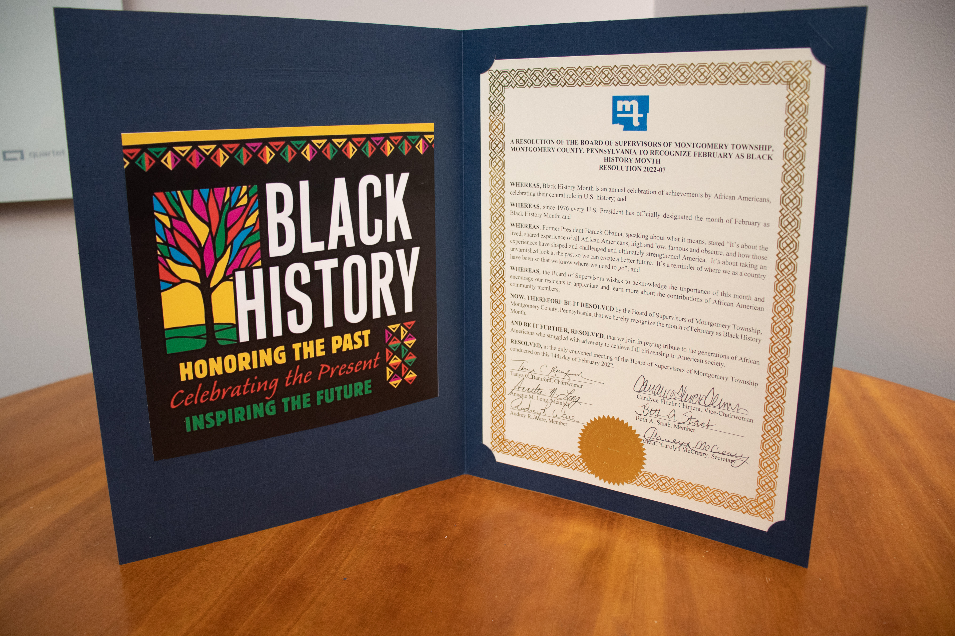 Black History Month Resolution