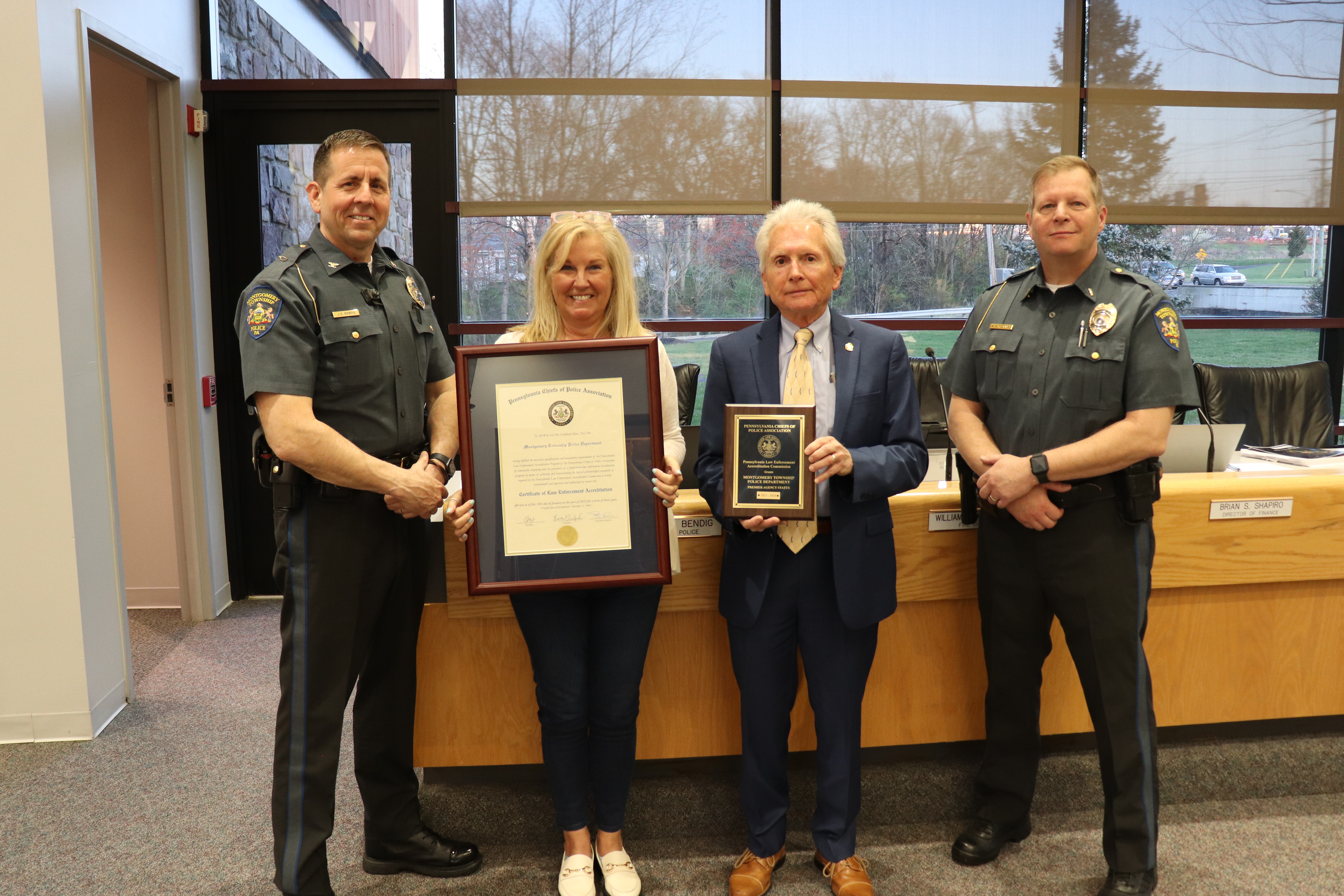 Police Department Receives Accreditation and Premier Agency Status Renewal