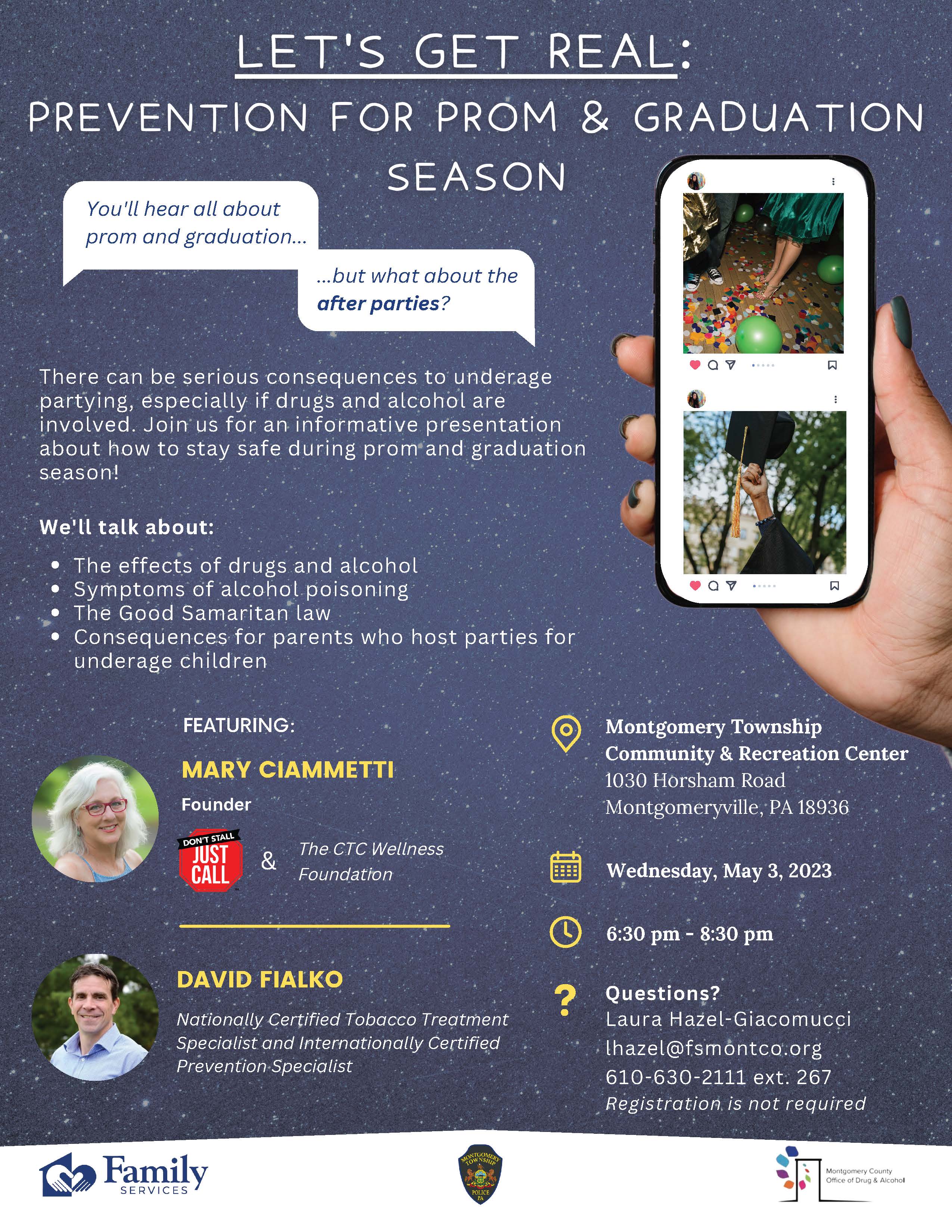 Flyer for Event