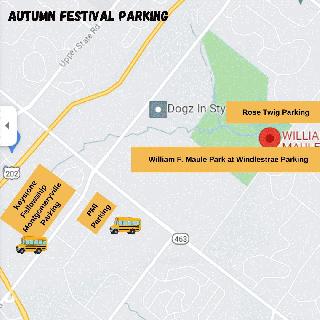 Autumn Festival Parking Map